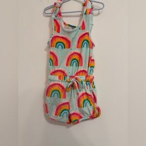 SweetHoney Colorful Rainbow Kids Romper